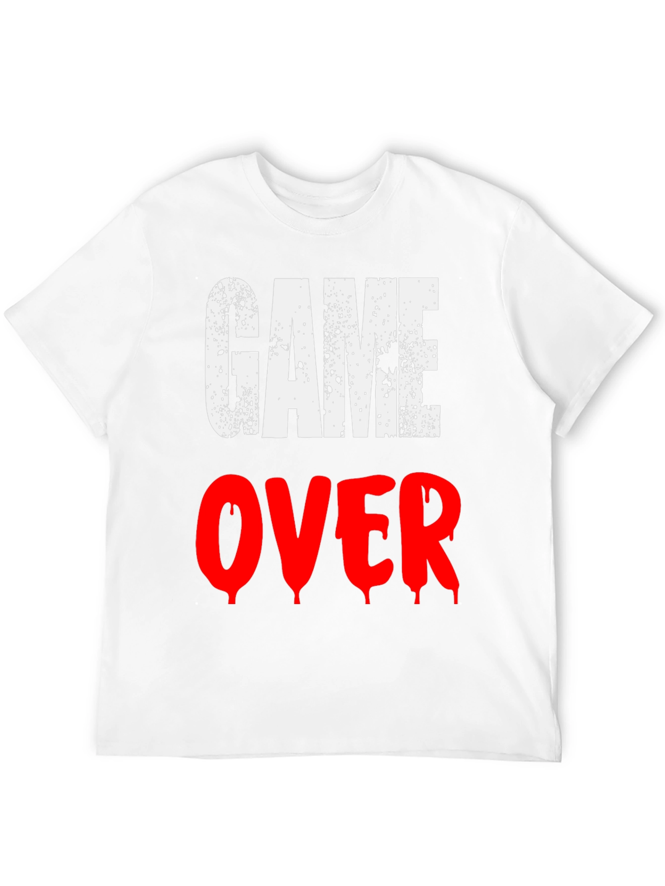 Game Over Graphic Tee - Gamer T-Shirt