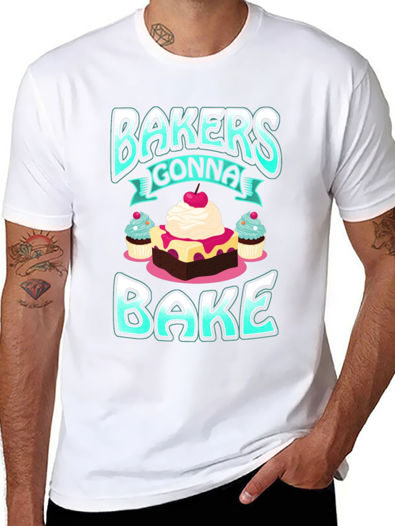 Bakers Gonna Bake Graphic T-Shirt