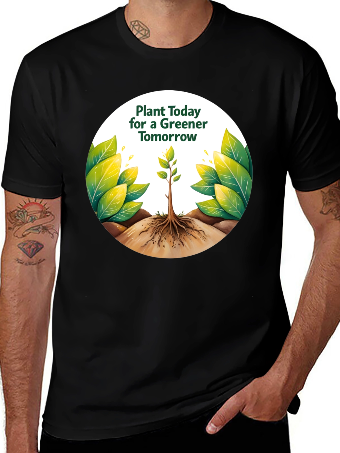 Eco-Friendly Plant Today T-Shirt