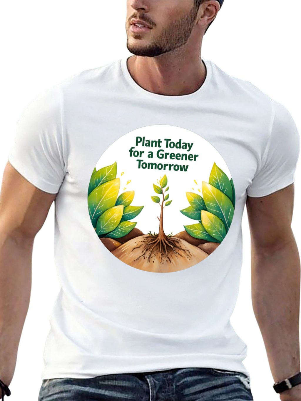 Eco-Friendly Plant Today T-Shirt