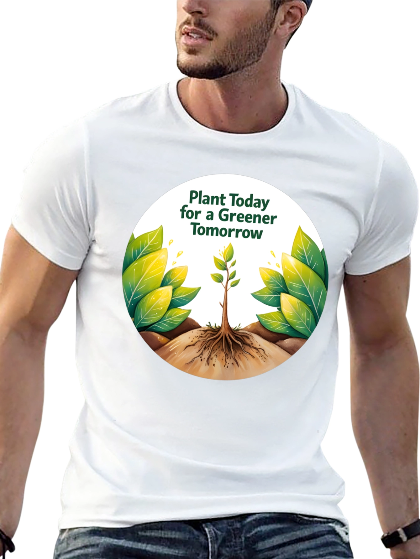 Eco-Friendly Plant Today T-Shirt