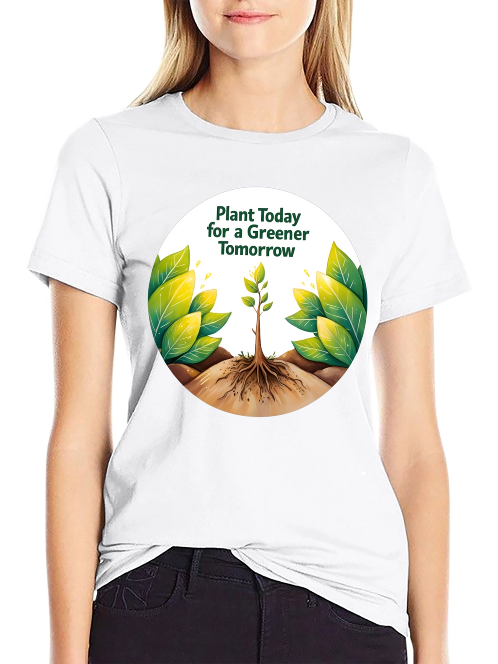 Eco-Friendly Plant Today T-Shirt