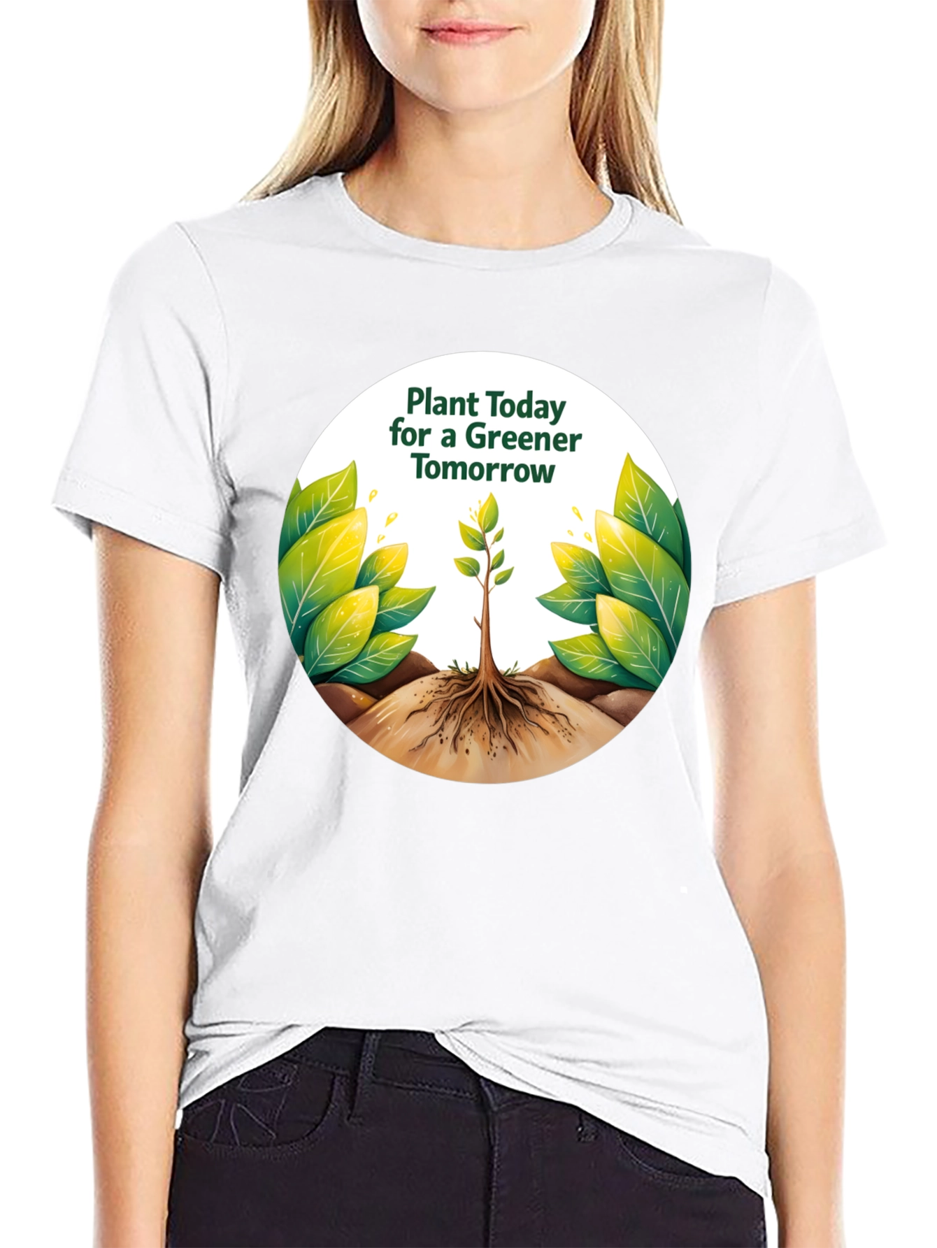 Eco-Friendly Plant Today T-Shirt