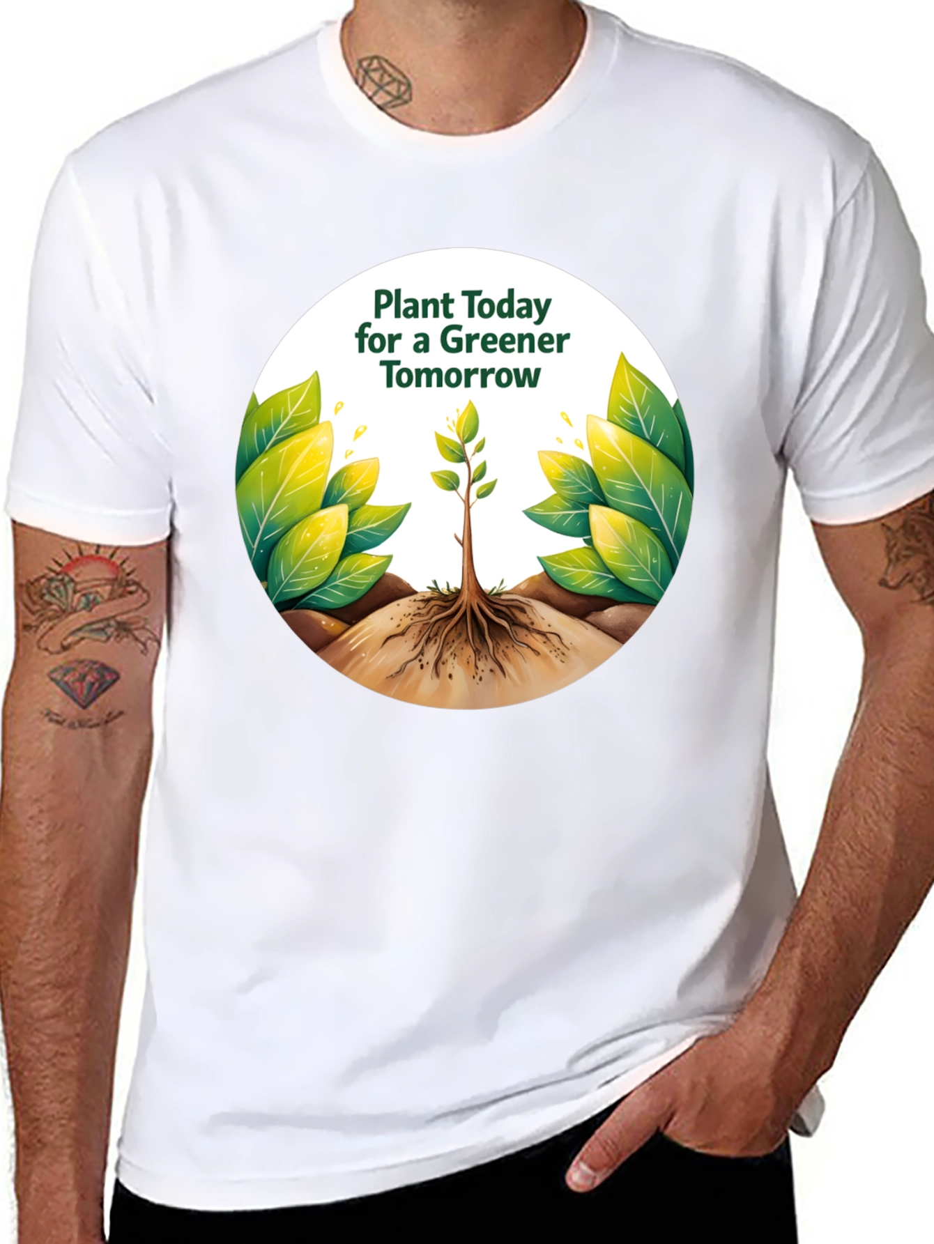 Eco-Friendly Plant Today T-Shirt