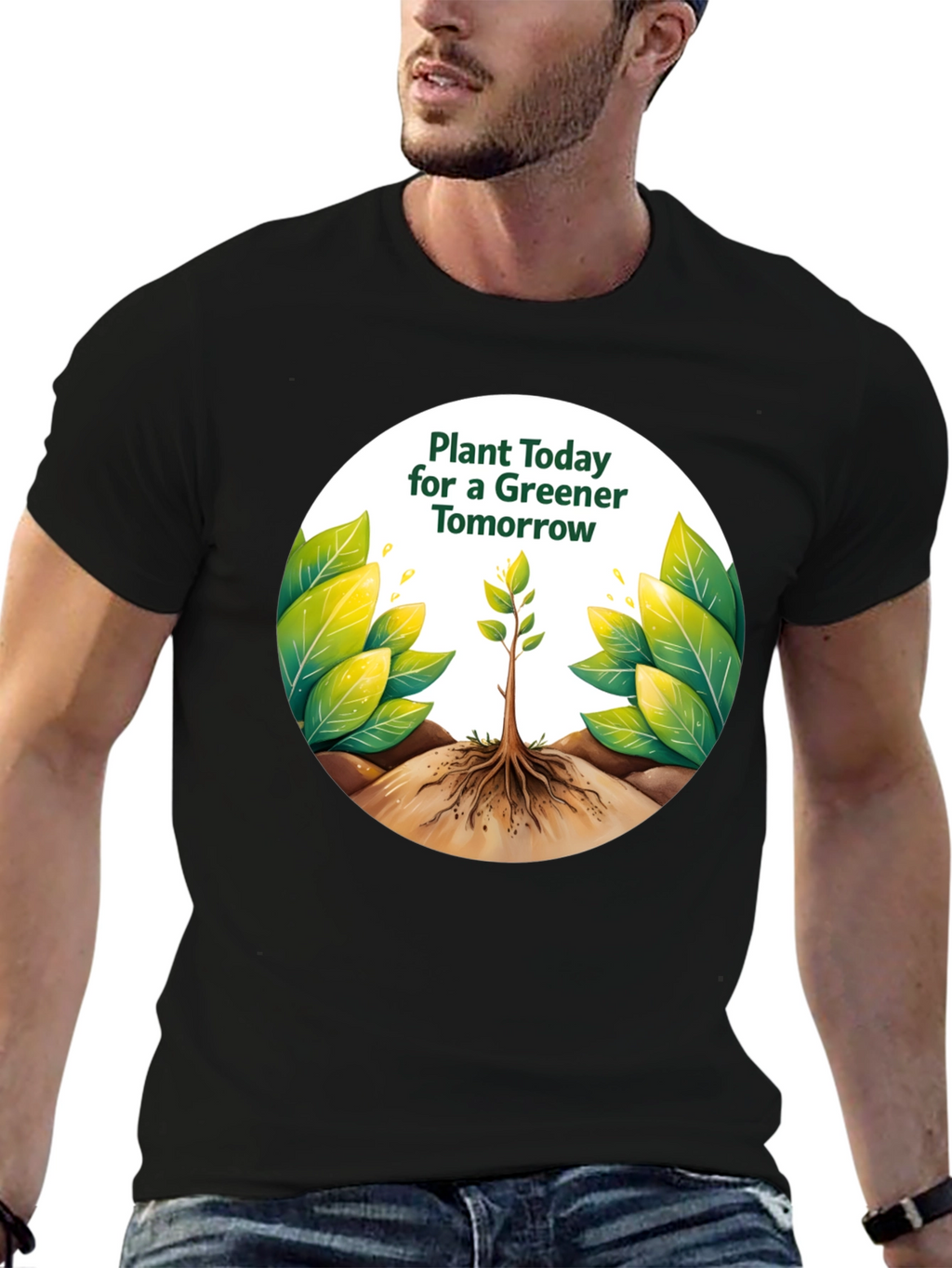 Eco-Friendly Plant Today T-Shirt