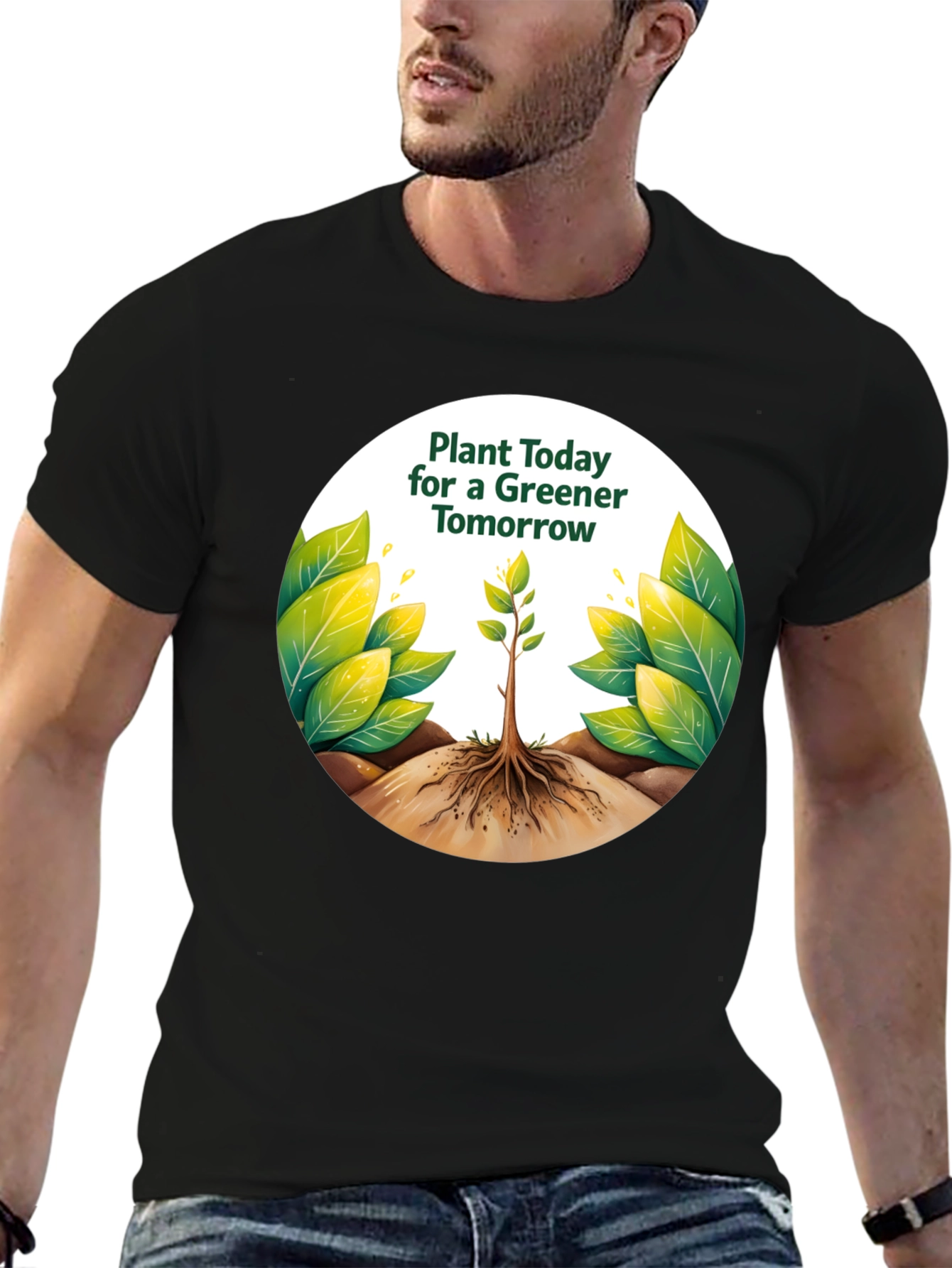 Eco-Friendly Plant Today T-Shirt