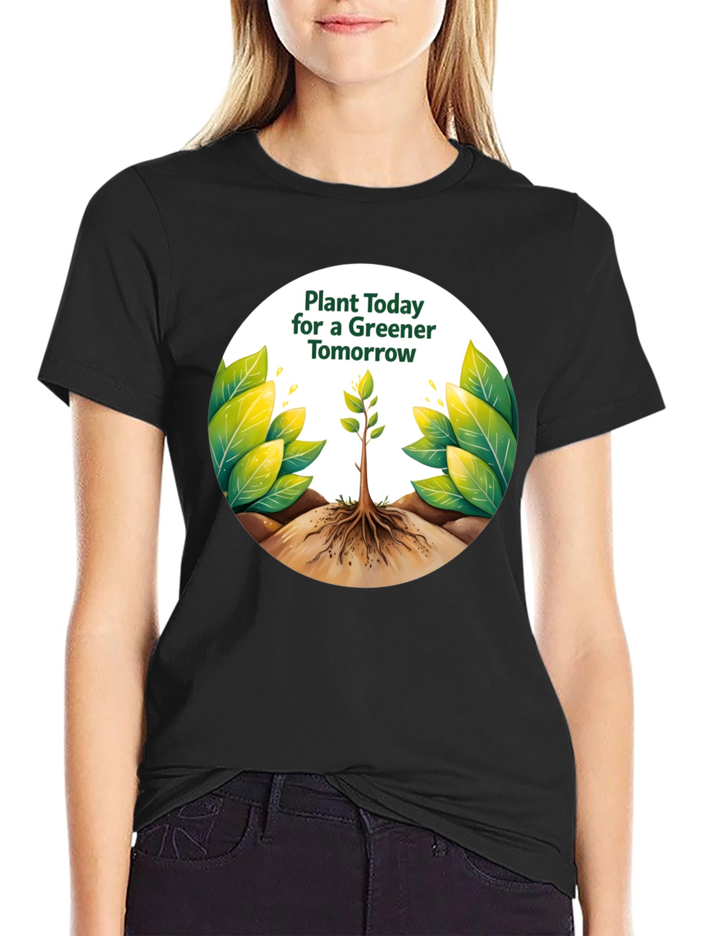Eco-Friendly Plant Today T-Shirt
