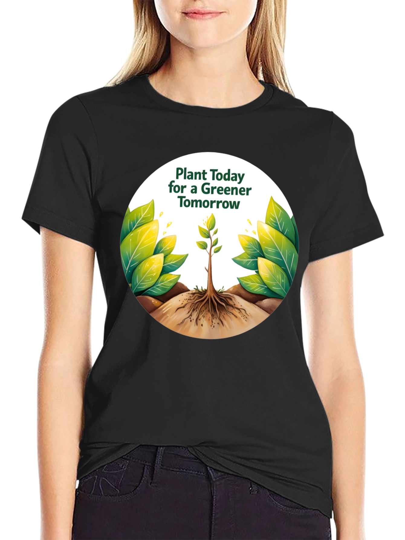 Eco-Friendly Plant Today T-Shirt