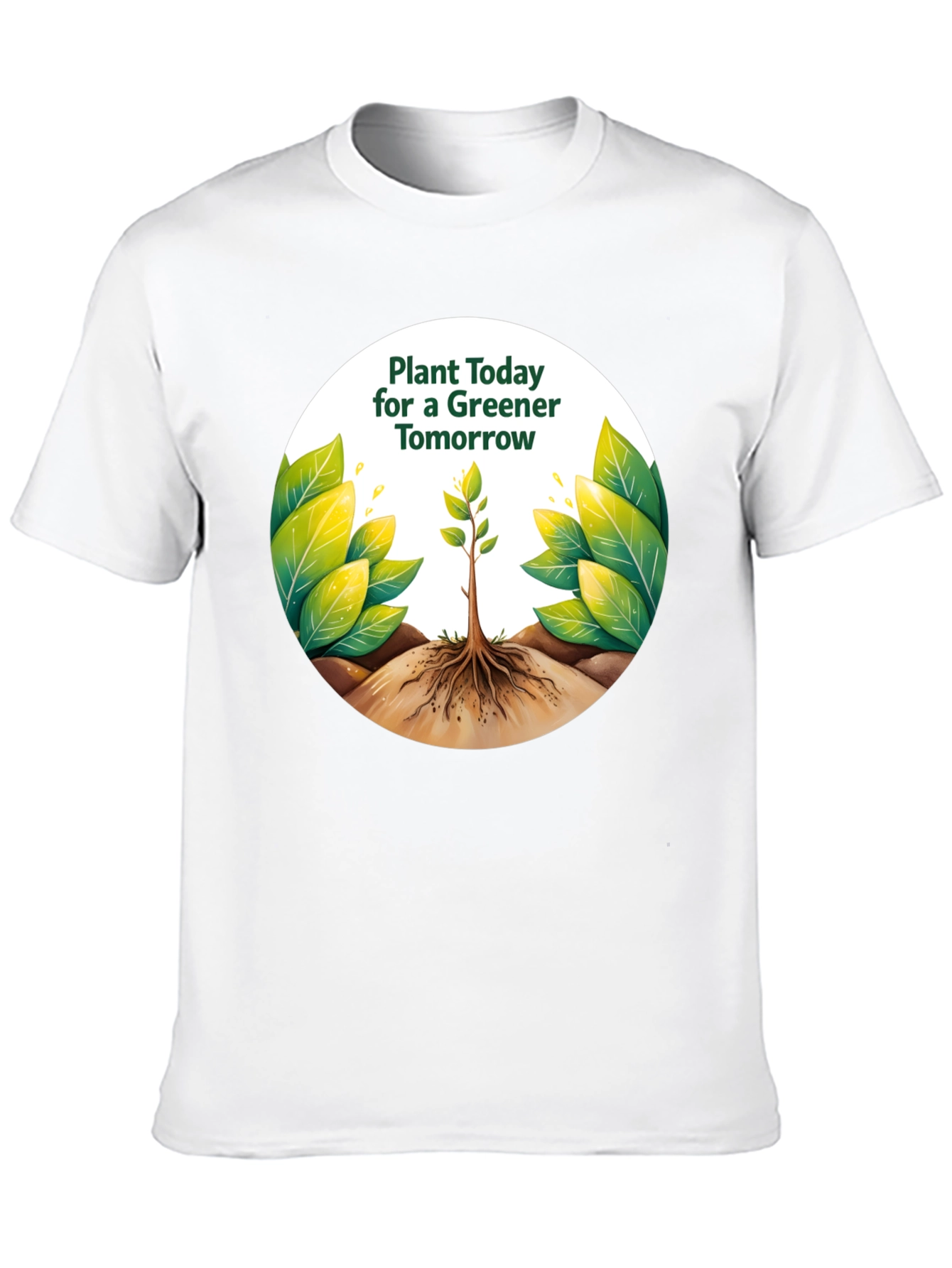 Eco-Friendly Plant Today T-Shirt