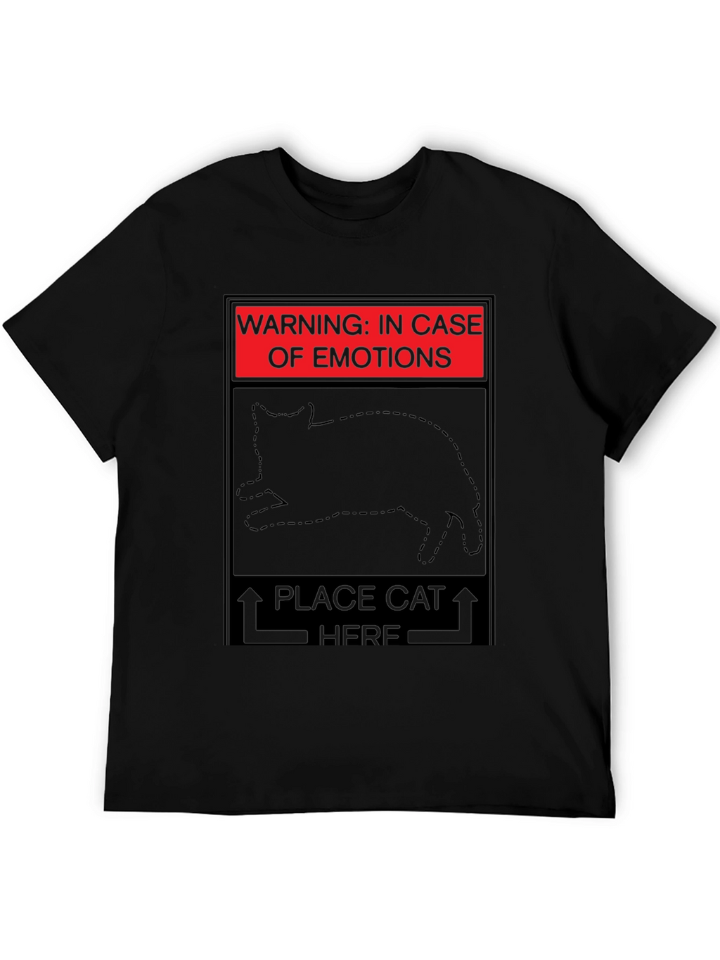 In Case of Emotions Cat T-Shirt