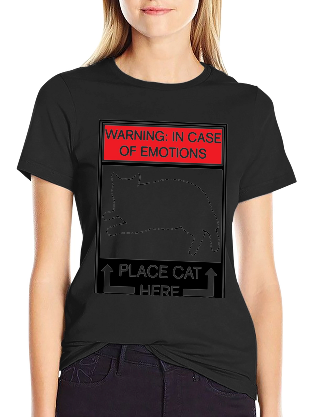 In Case of Emotions Cat T-Shirt