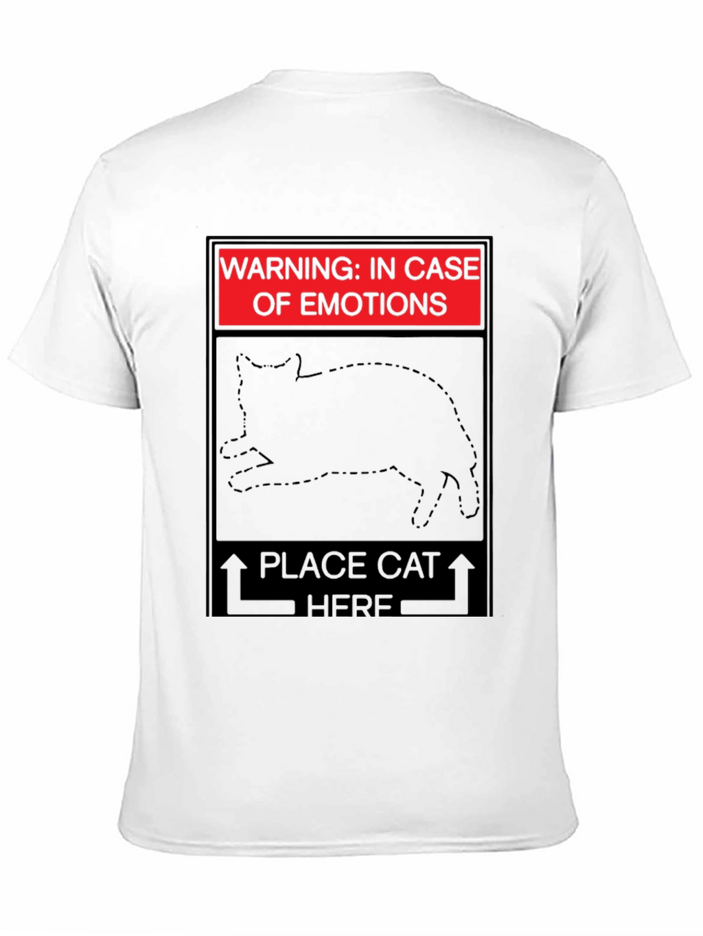 In Case of Emotions Cat T-Shirt