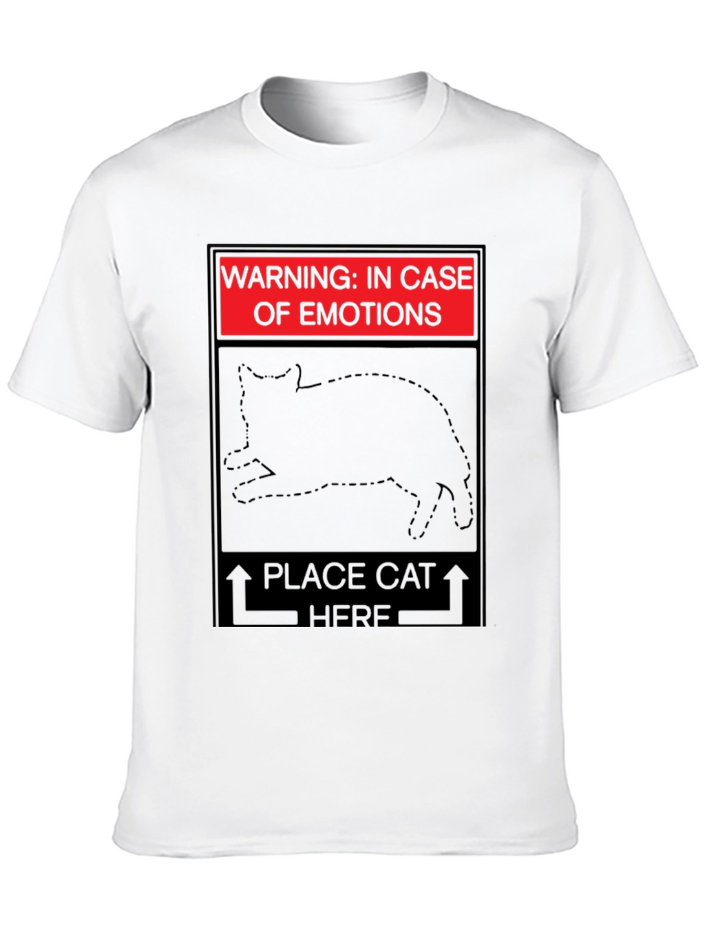 In Case of Emotions Cat T-Shirt
