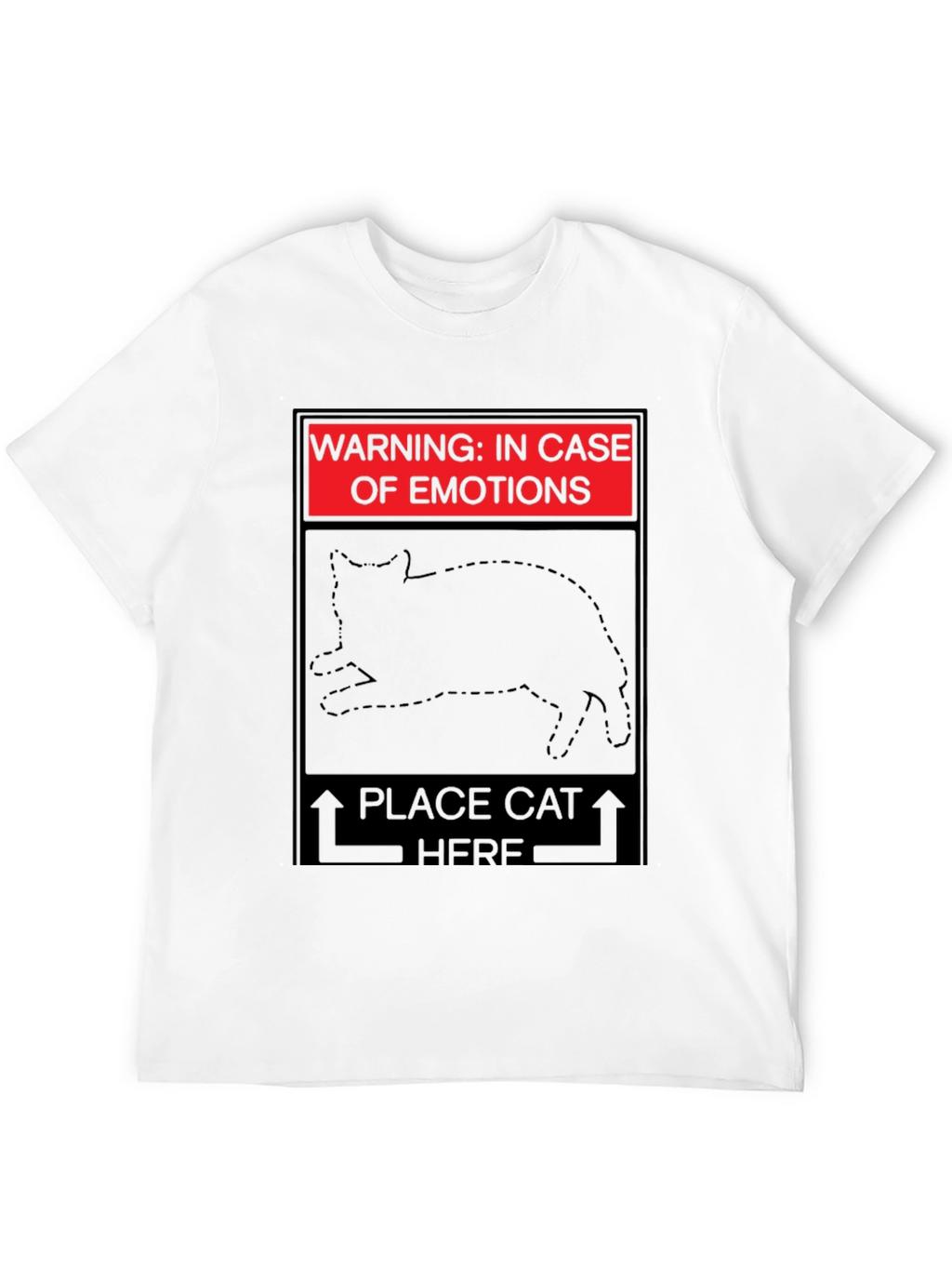 In Case of Emotions Cat T-Shirt