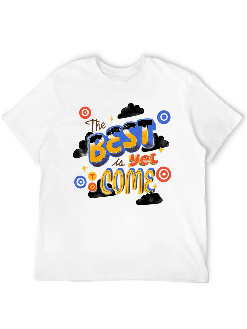 The Best is Yet to Come Black Graphic Tee