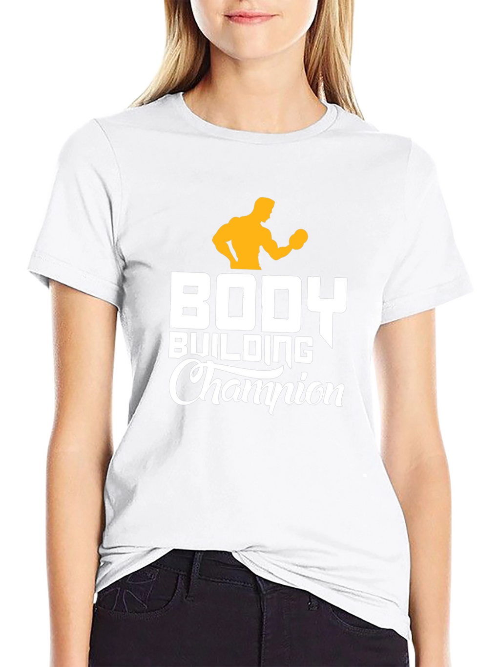 Bodybuilding Champion Black T-Shirt