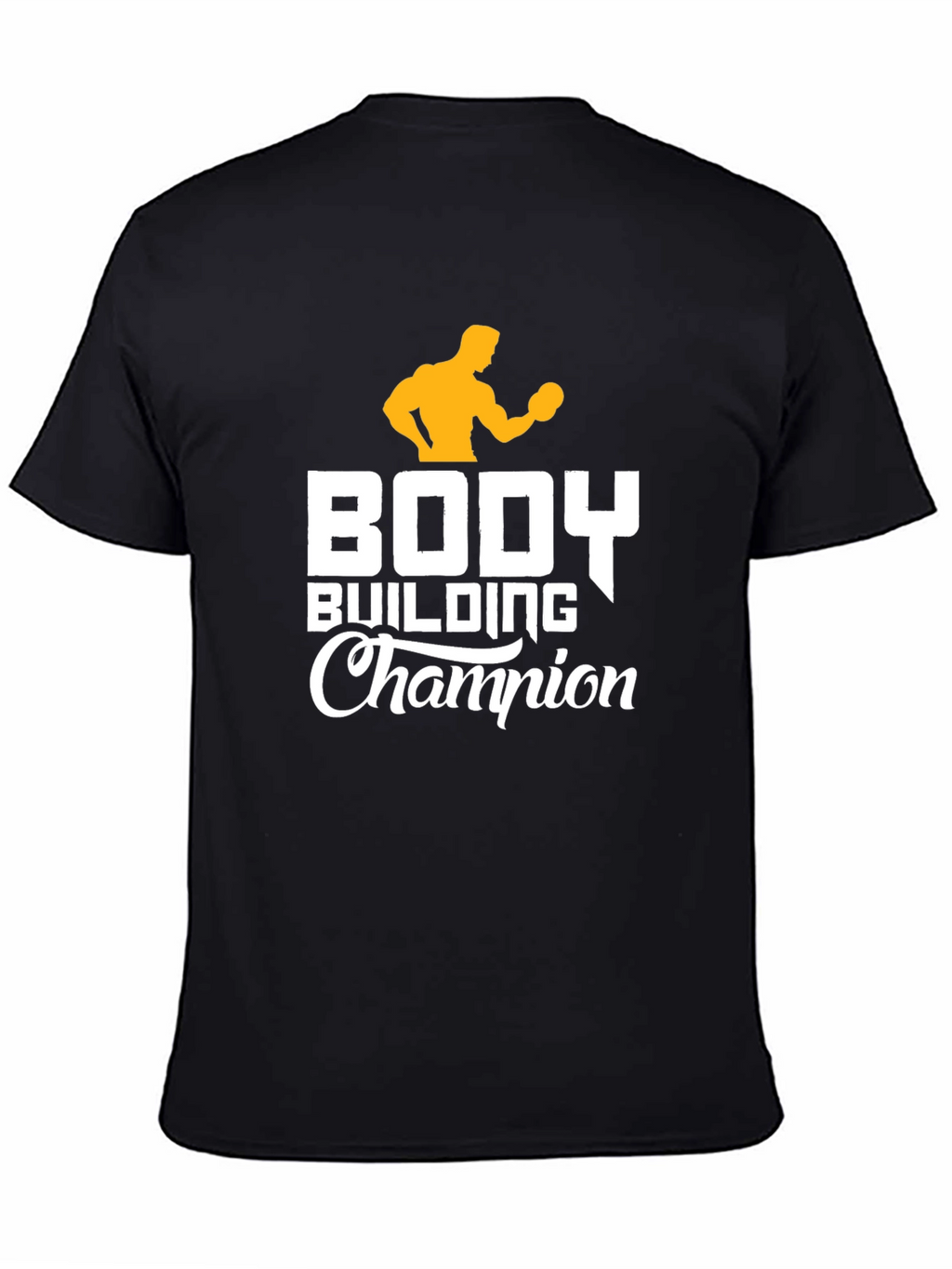 Bodybuilding Champion Black T-Shirt