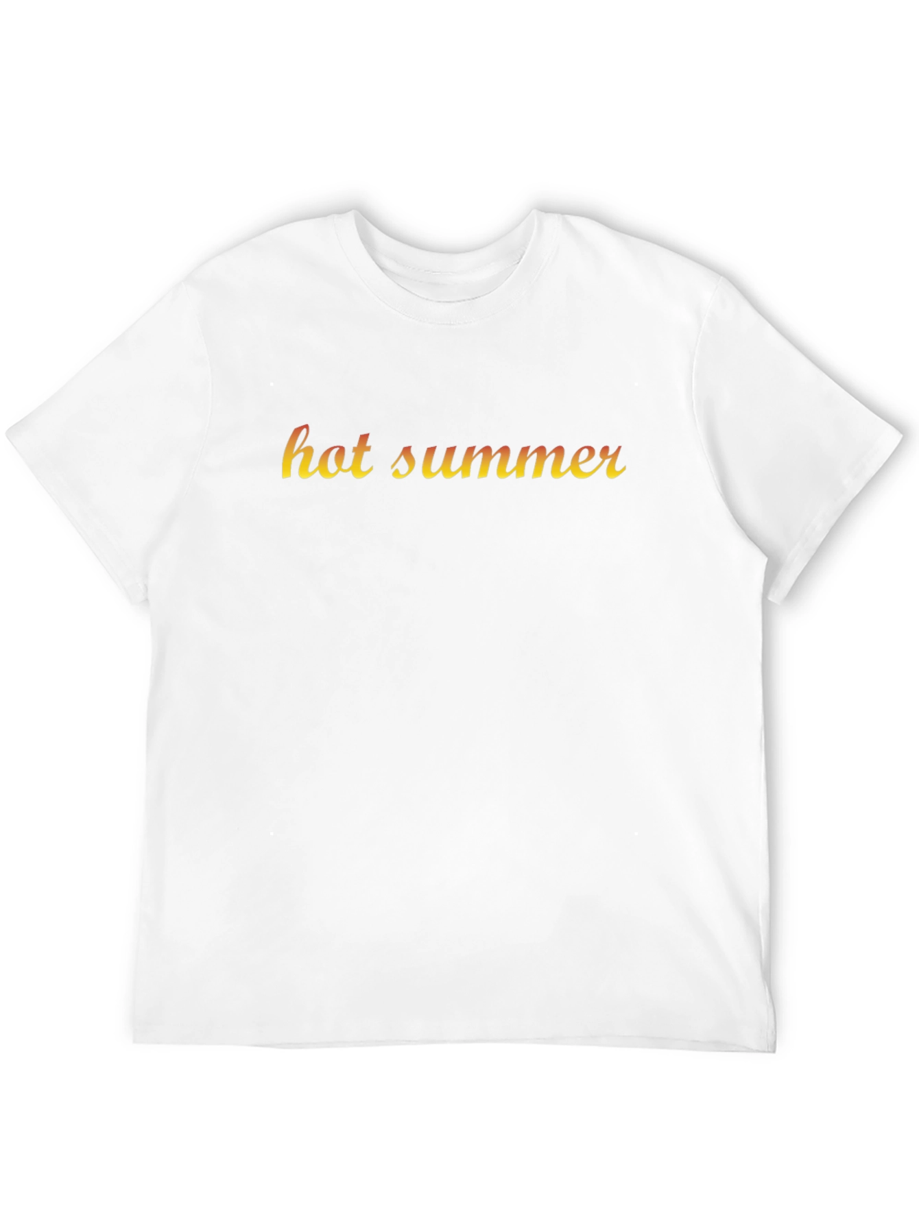 Hot Summer Graphic Tee - Mens Black T-Shirt