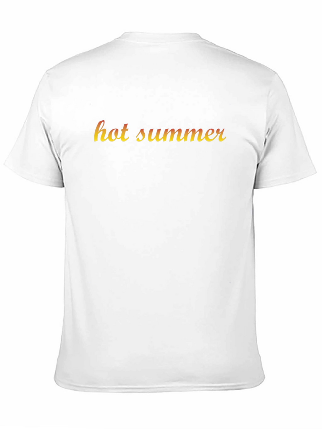 Hot Summer Graphic Tee - Mens Black T-Shirt