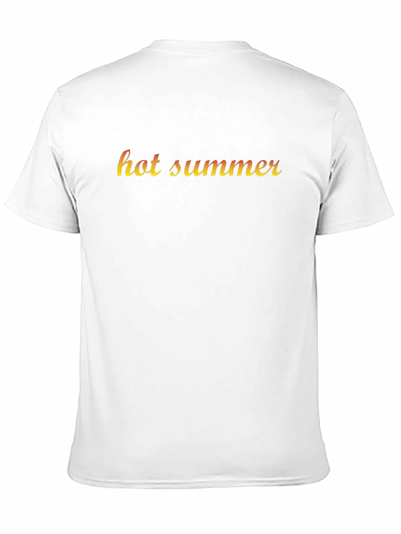 Hot Summer Graphic Tee - Mens Black T-Shirt