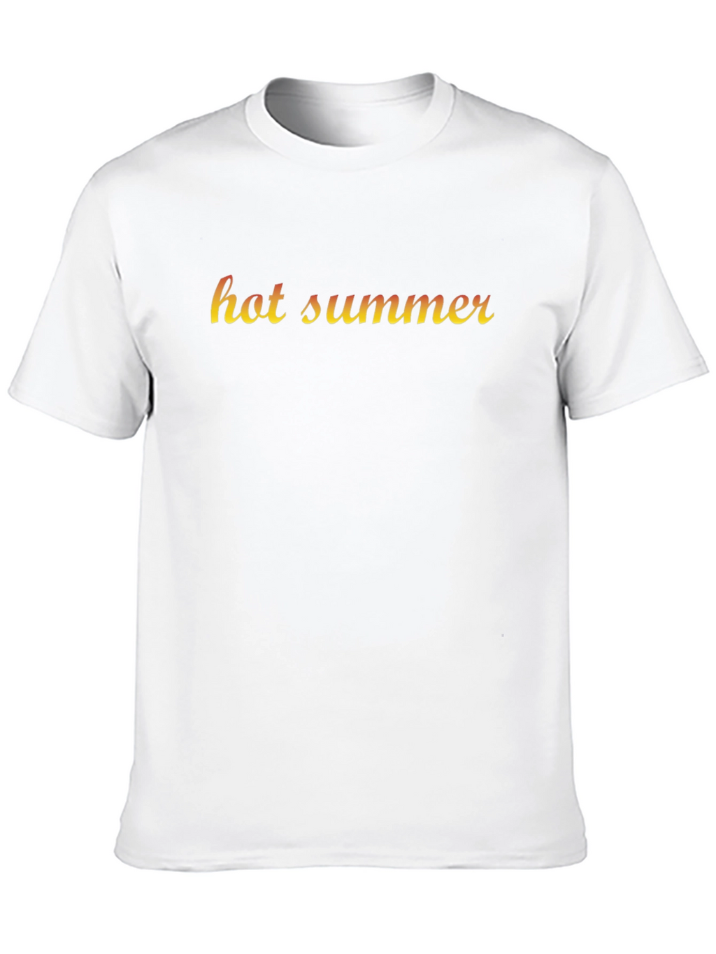 Hot Summer Graphic Tee - Mens Black T-Shirt