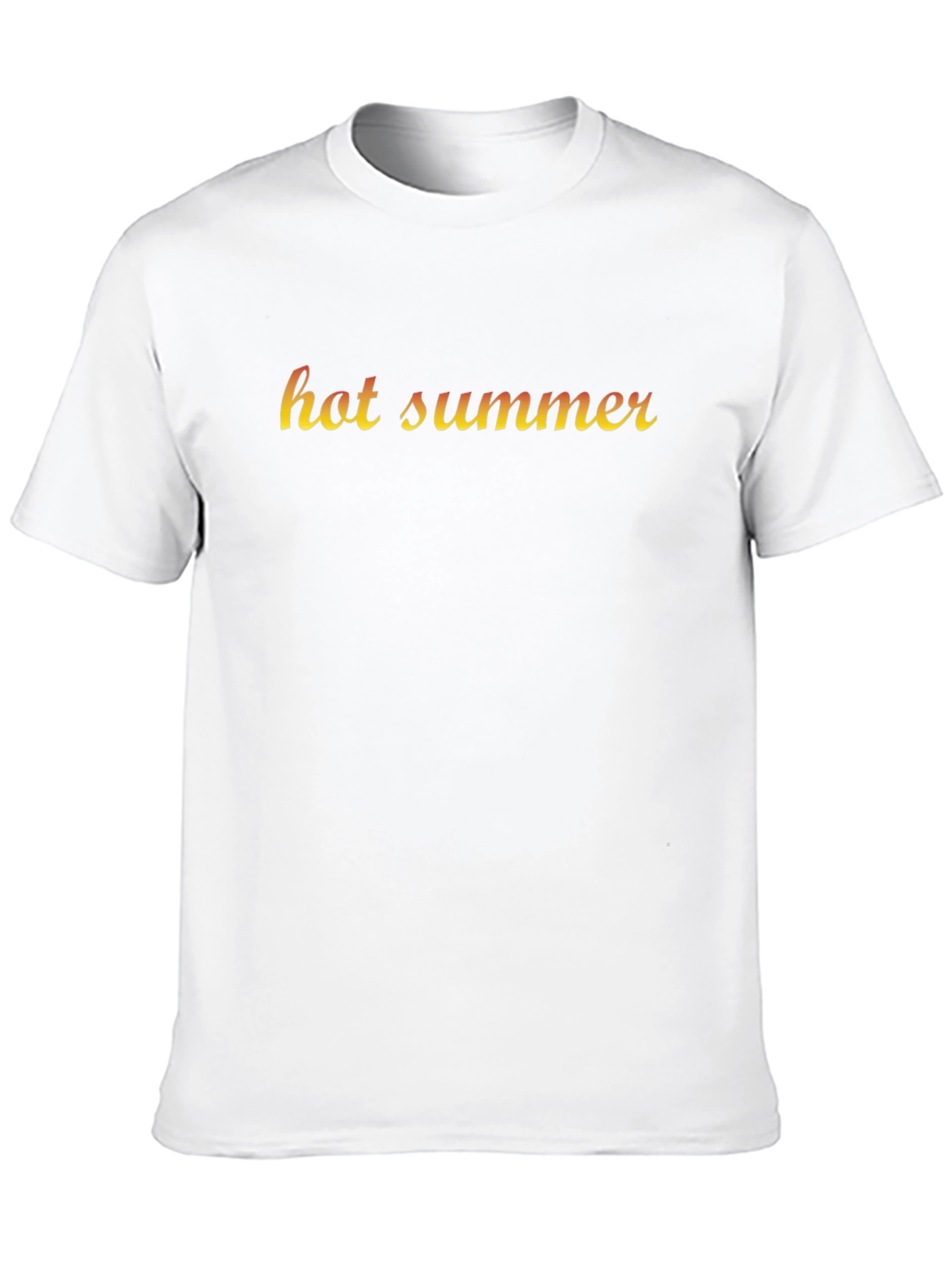Hot Summer Graphic Tee - Mens Black T-Shirt