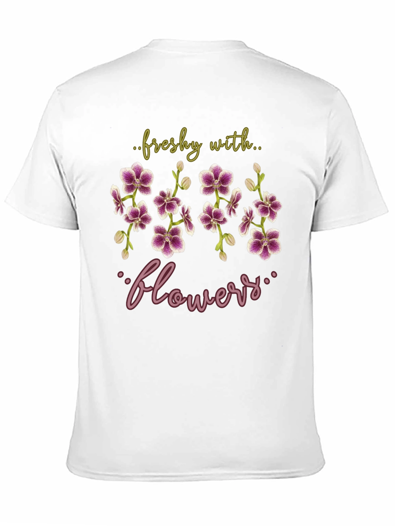 Freshy With Flowers Graphic T-Shirt