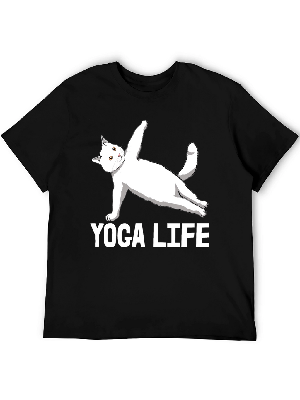 Yoga Life Cat T-Shirt