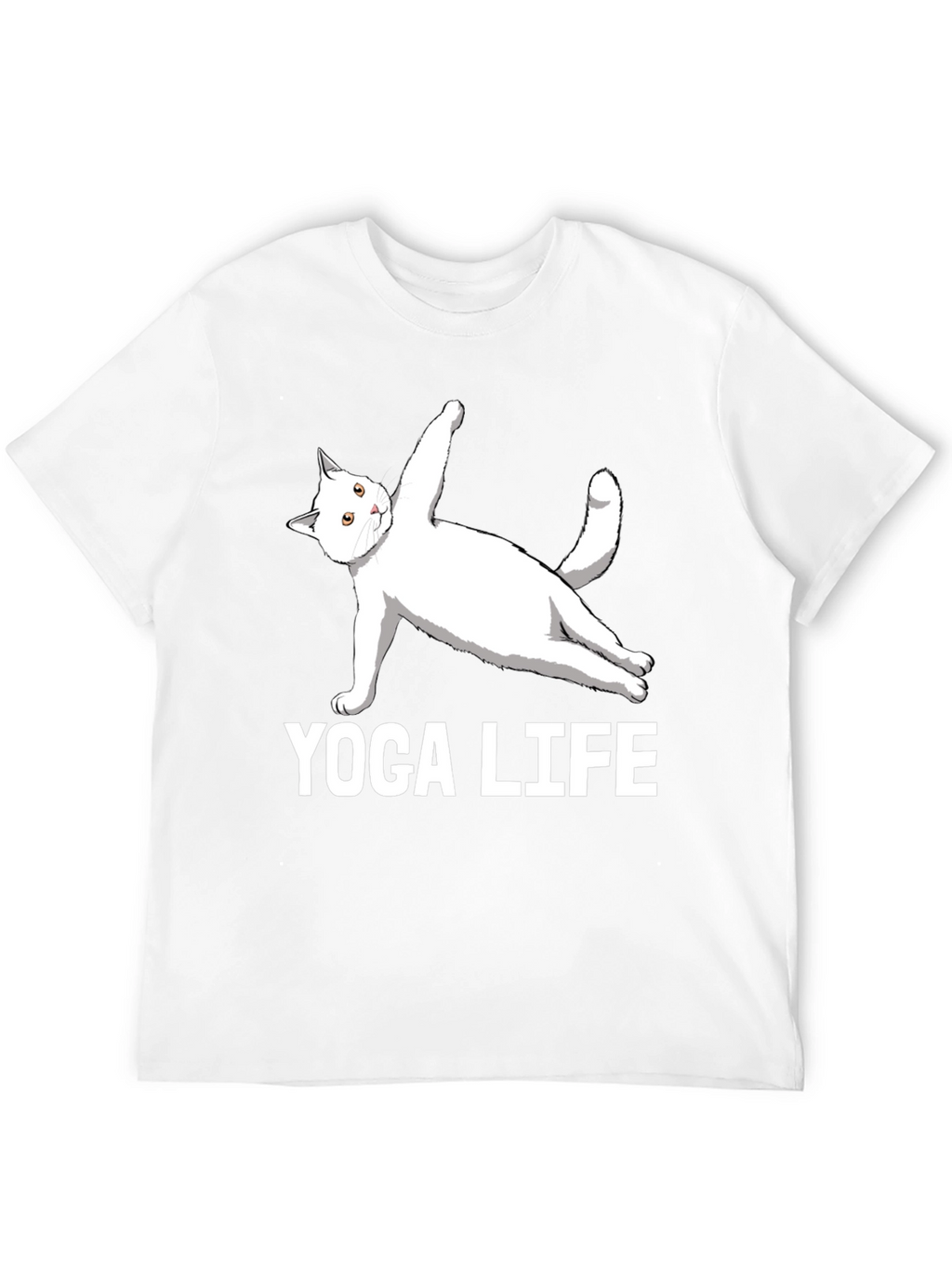 Yoga Life Cat T-Shirt