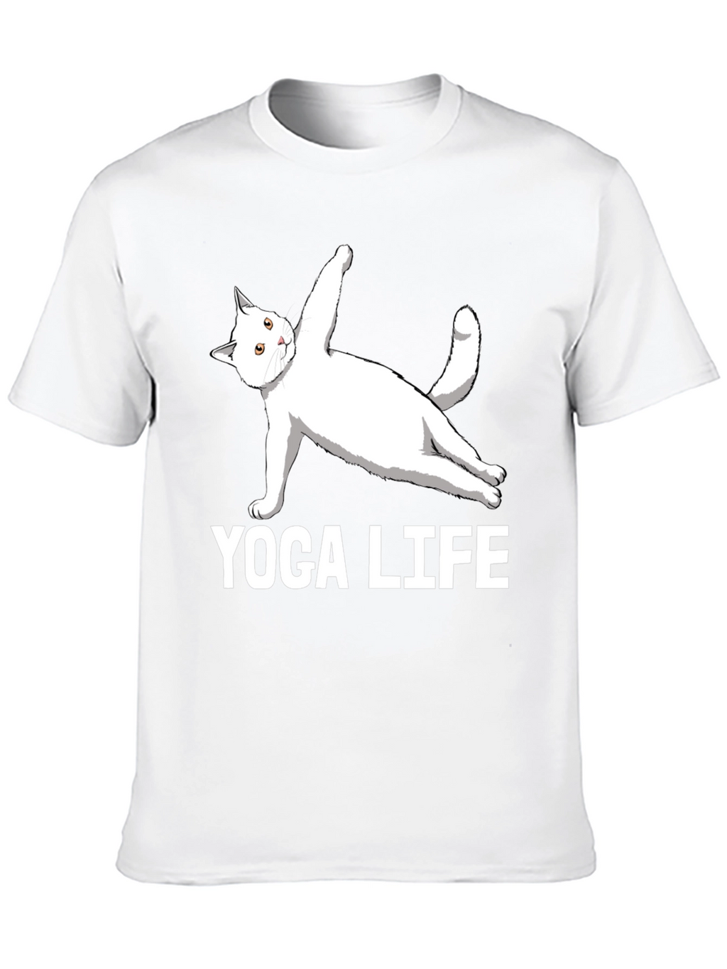 Yoga Life Cat T-Shirt
