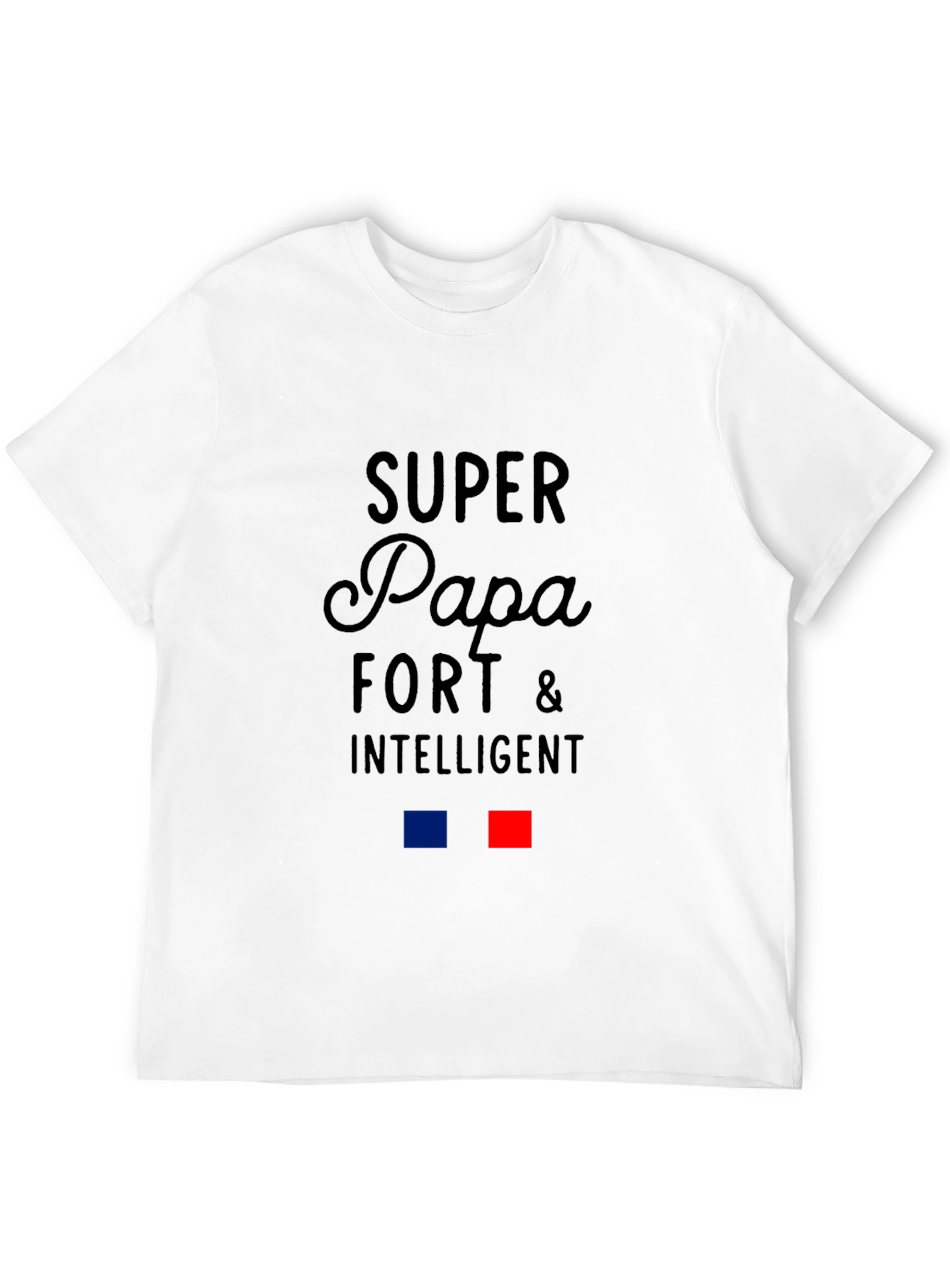 Super Papa Fort & Intelligent Graphic Tee