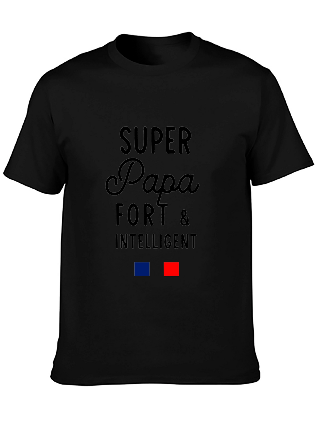 Super Papa Fort & Intelligent Graphic Tee