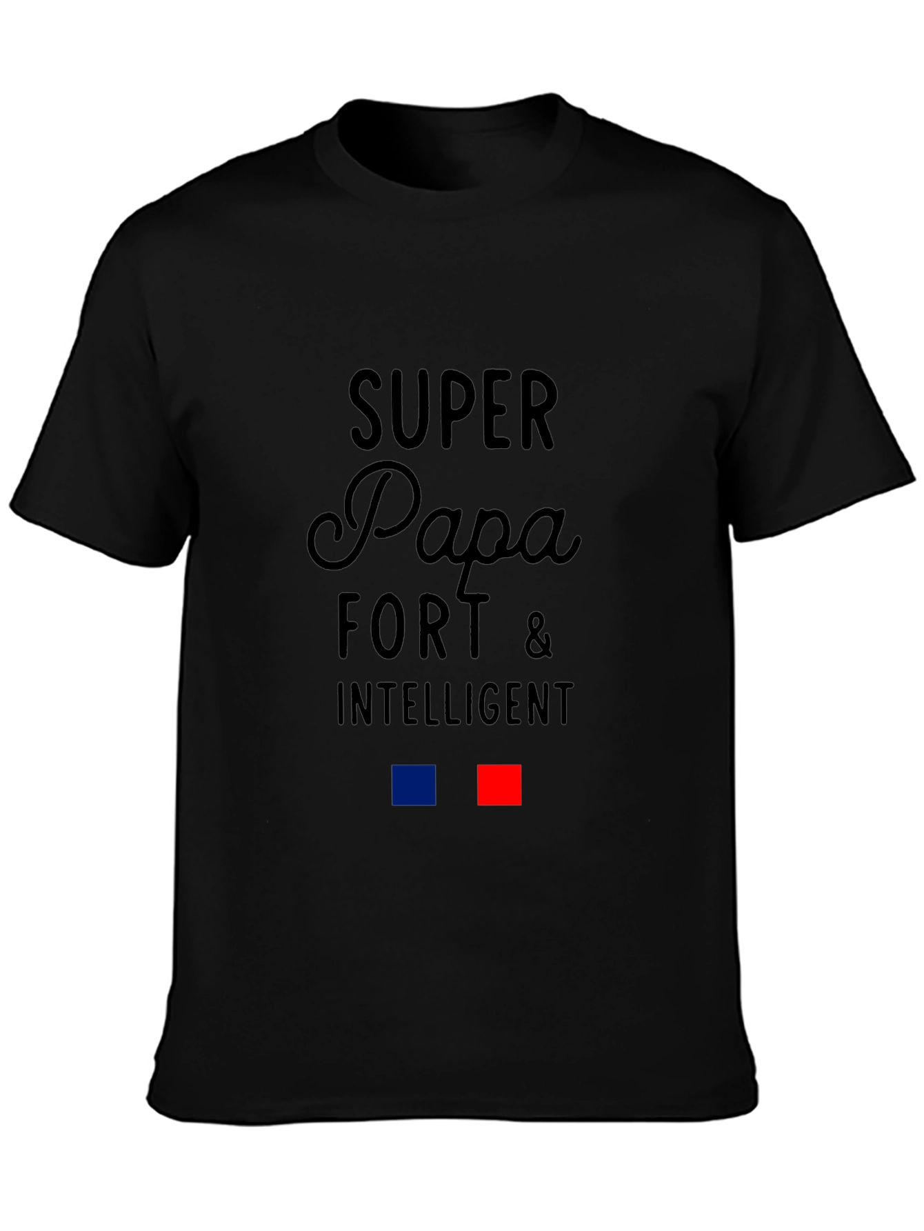 Super Papa Fort & Intelligent Graphic Tee