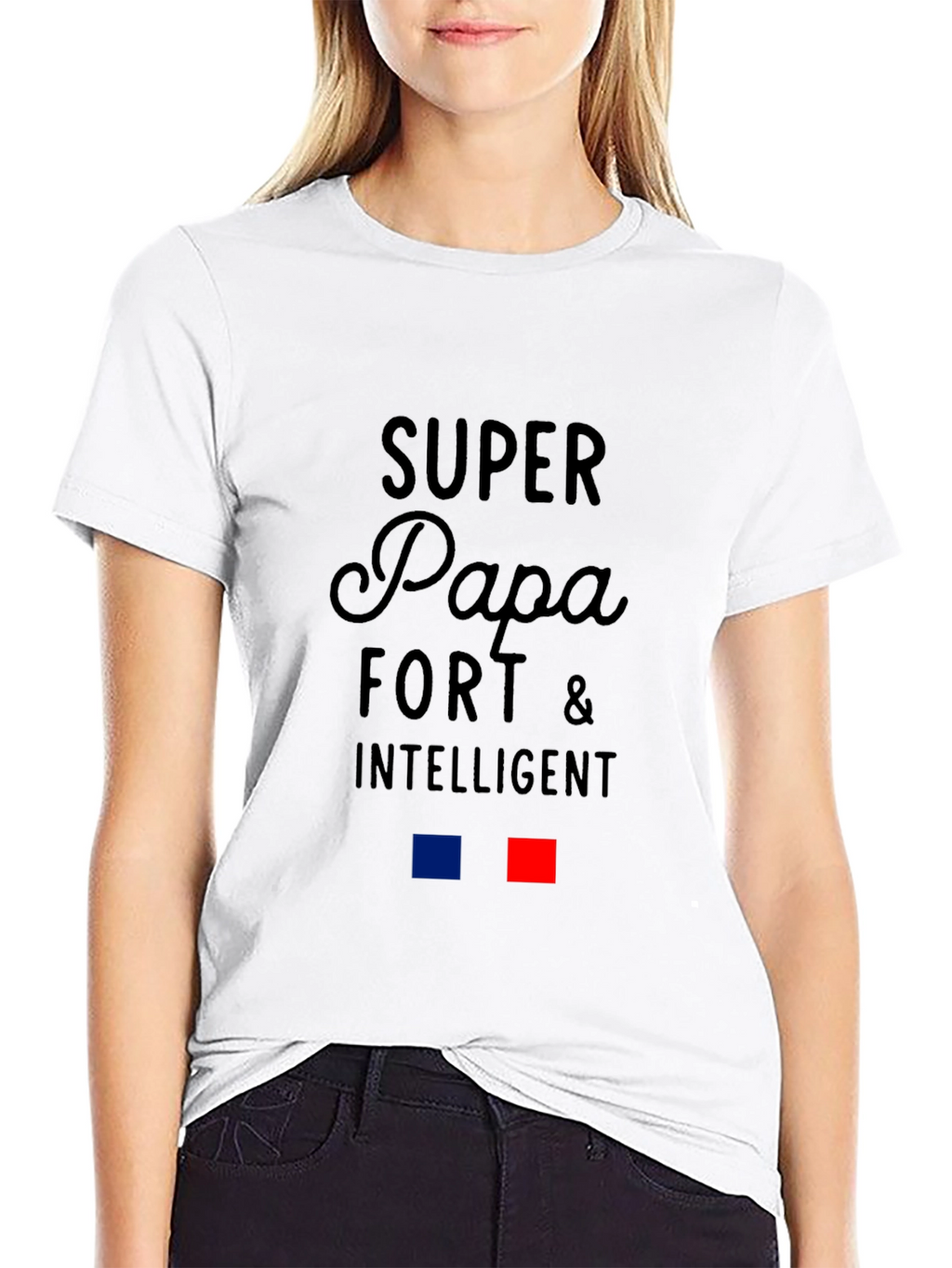 Super Papa Fort & Intelligent Graphic Tee