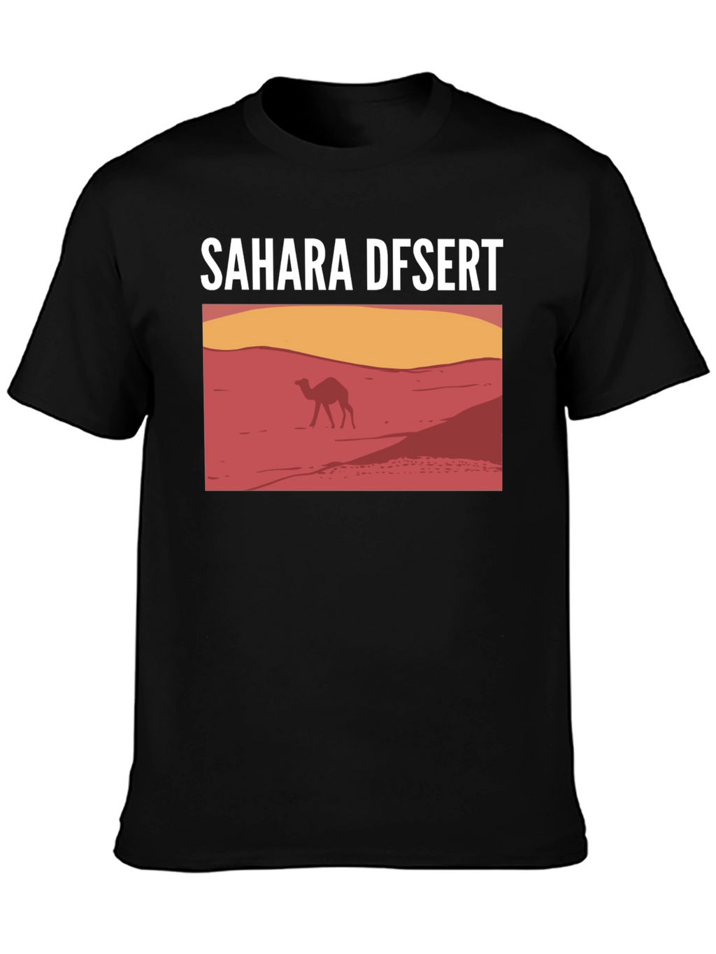 Sahara Desert Camel Graphic T-Shirt