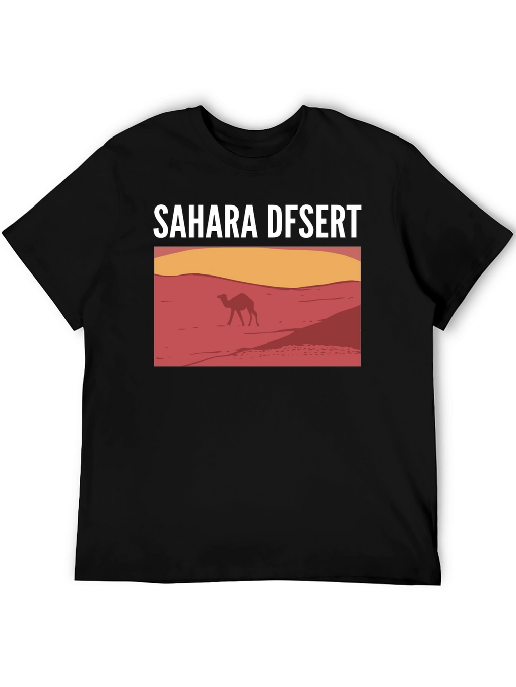 Sahara Desert Camel Graphic T-Shirt
