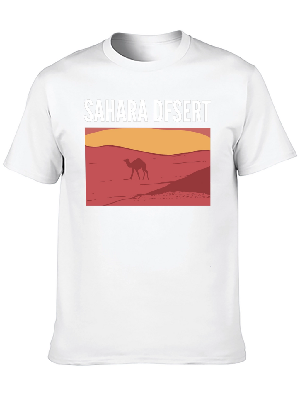 Sahara Desert Camel Graphic T-Shirt