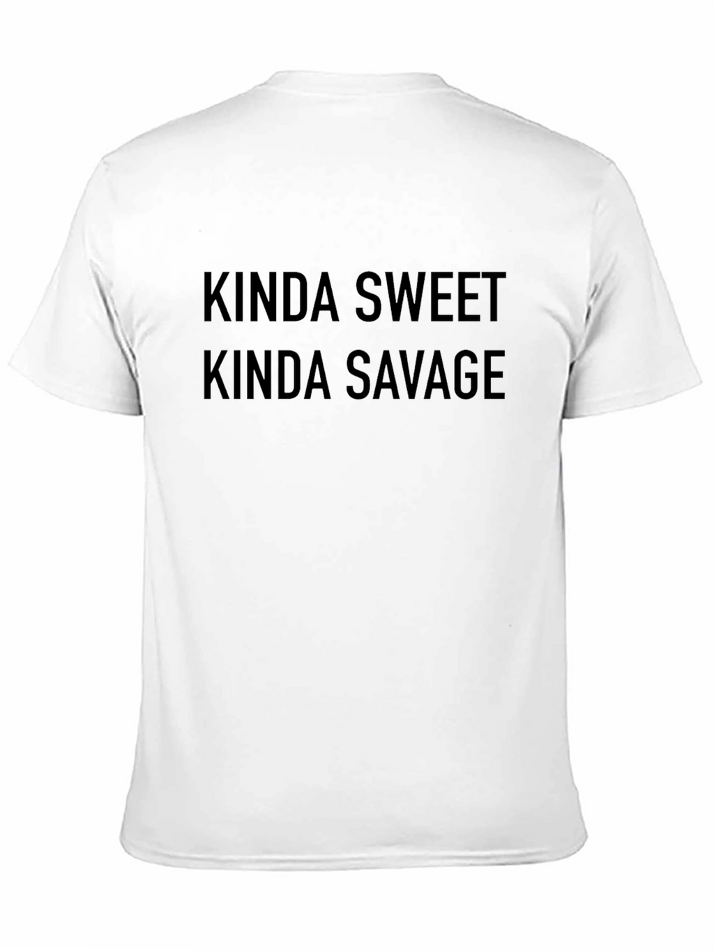 Kinda Sweet Kinda Savage Black Graphic Tee