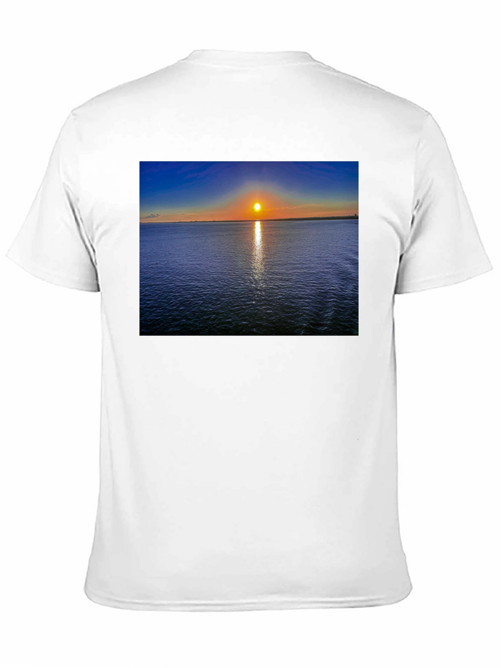 Sunset Over Water Graphic T-Shirt
