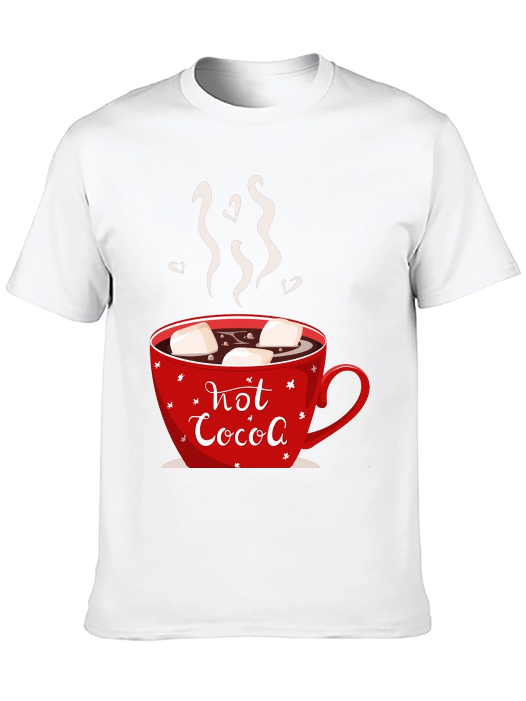 Hot Cocoa Graphic Tee - Cozy Winter Shirt