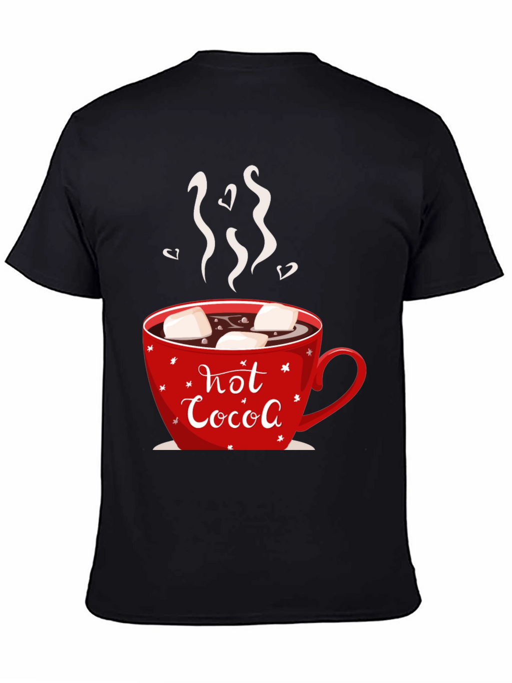 Hot Cocoa Graphic Tee - Cozy Winter Shirt