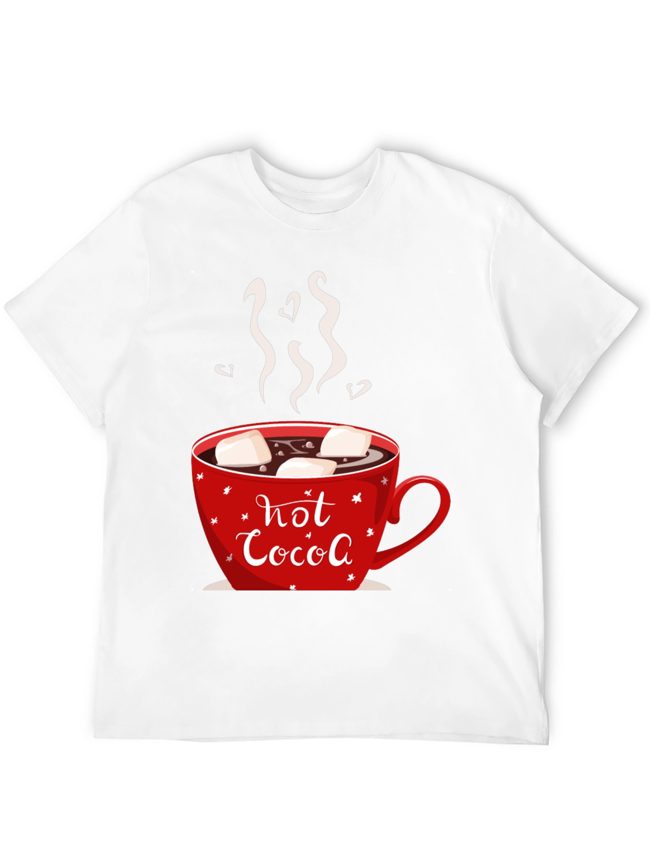 Hot Cocoa Graphic Tee - Cozy Winter Shirt