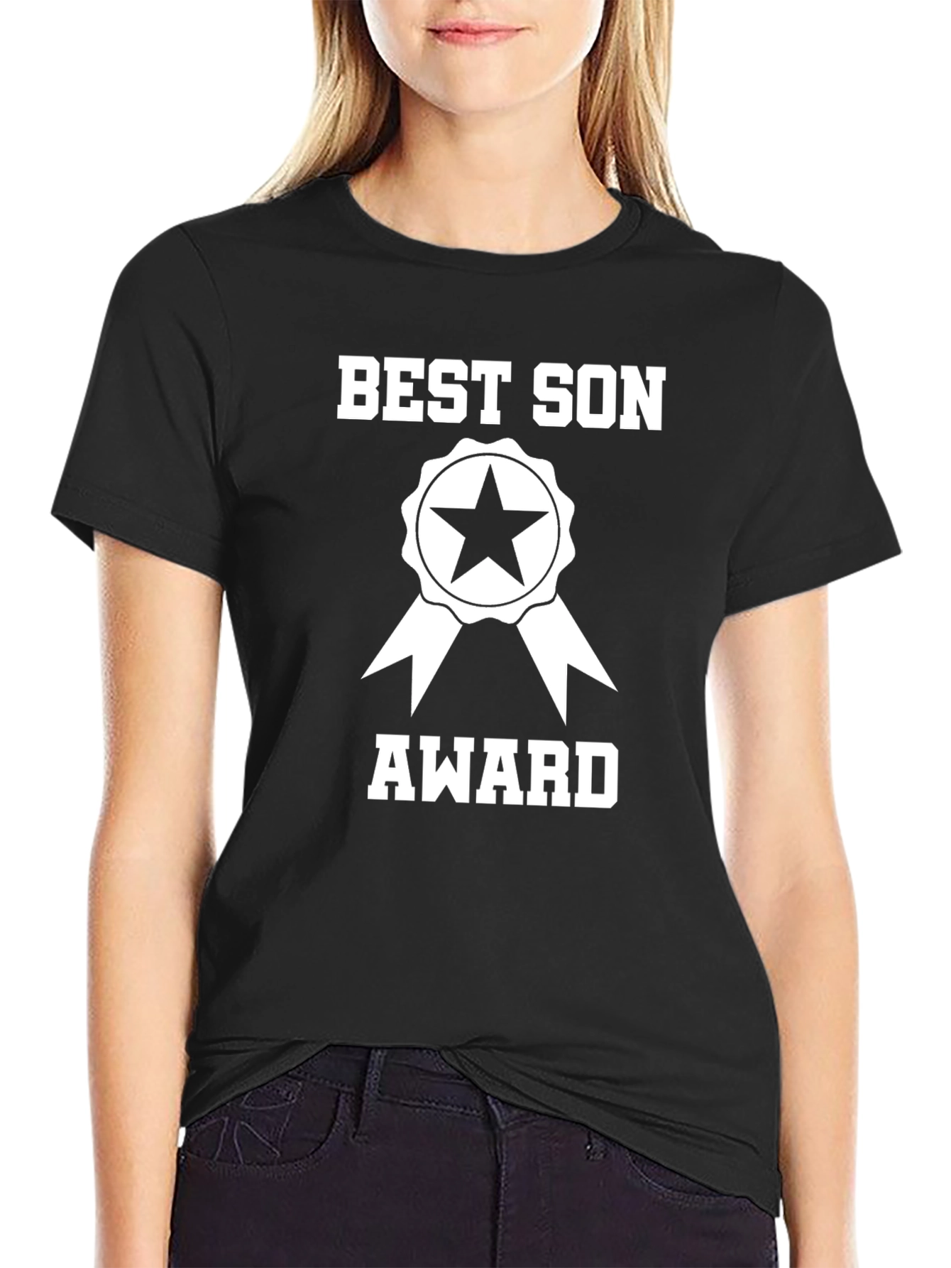 Best Son Award Graphic T-Shirt - Gift for Son