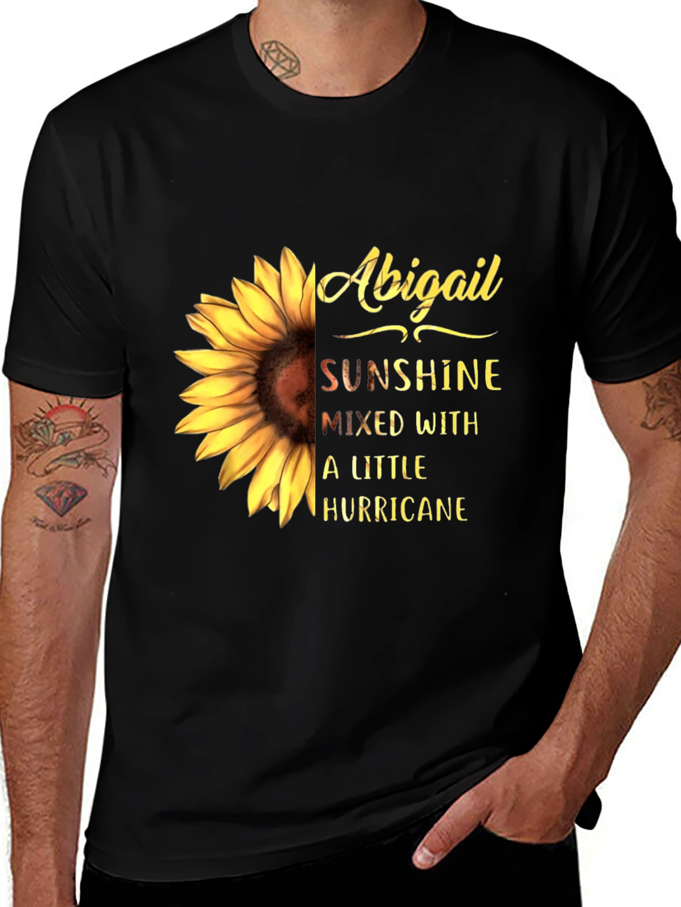 Sunflower Abigail Tee - Sunshine and Hurricane