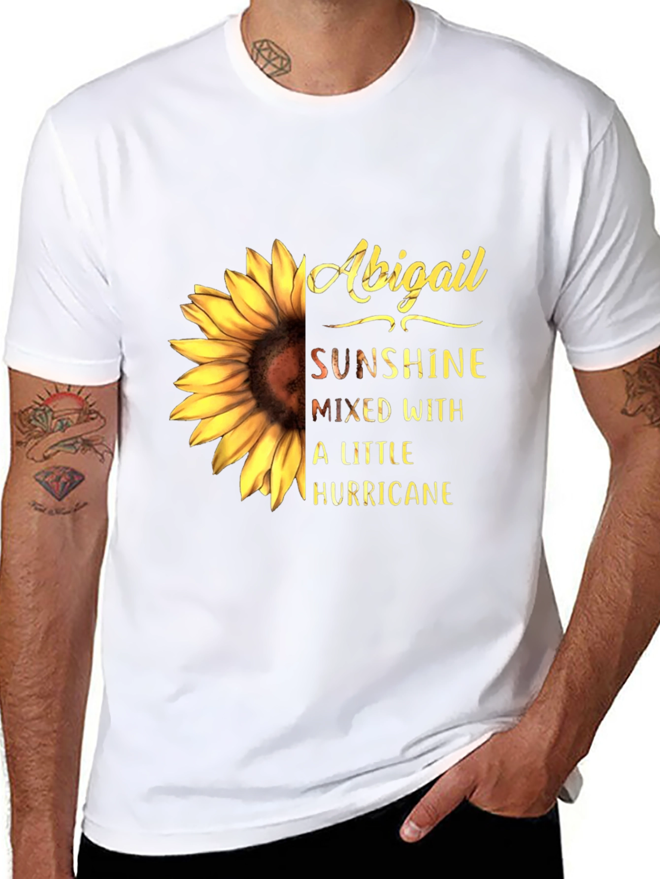 Sunflower Abigail Tee - Sunshine and Hurricane