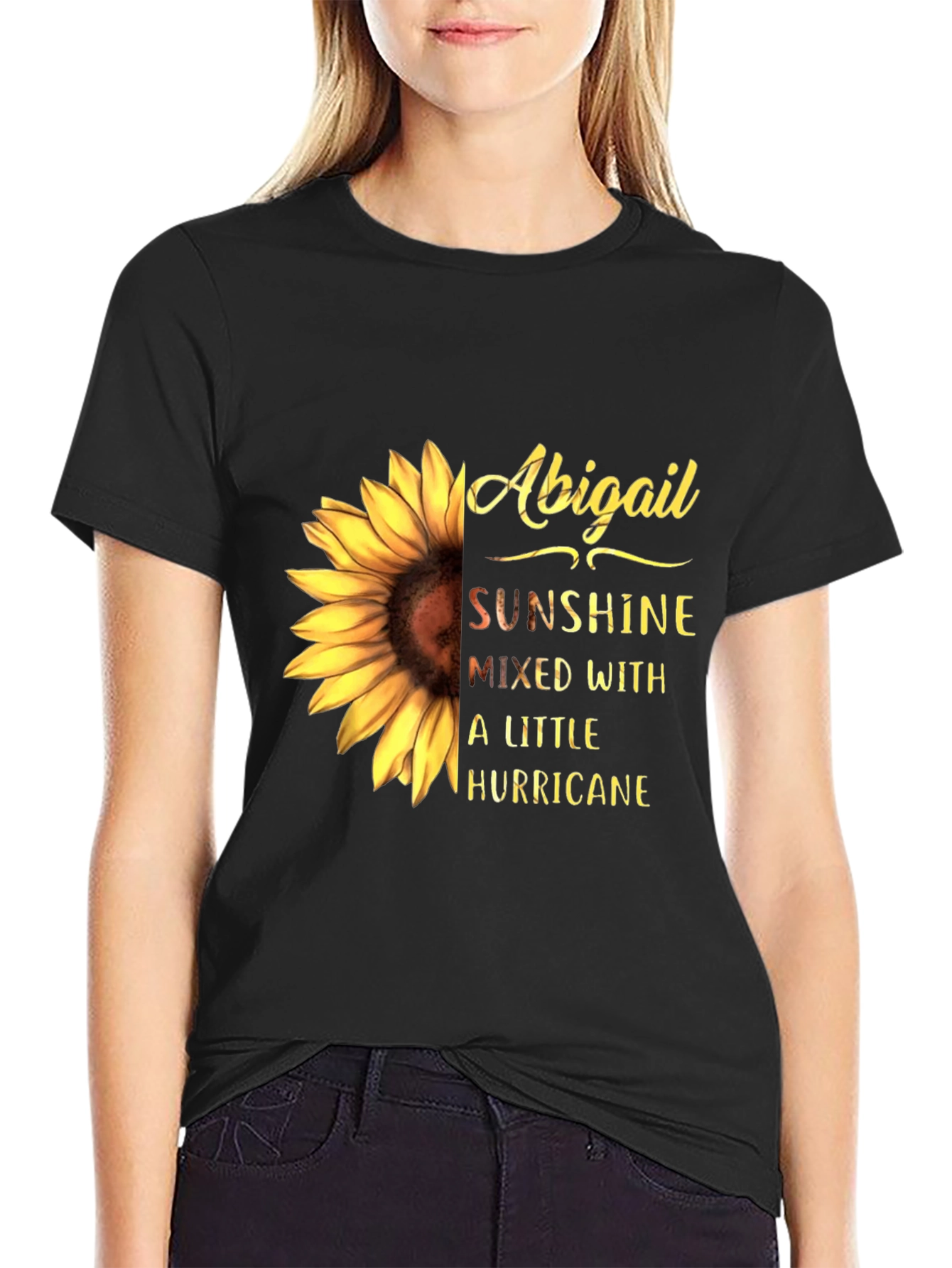 Sunflower Abigail Tee - Sunshine and Hurricane