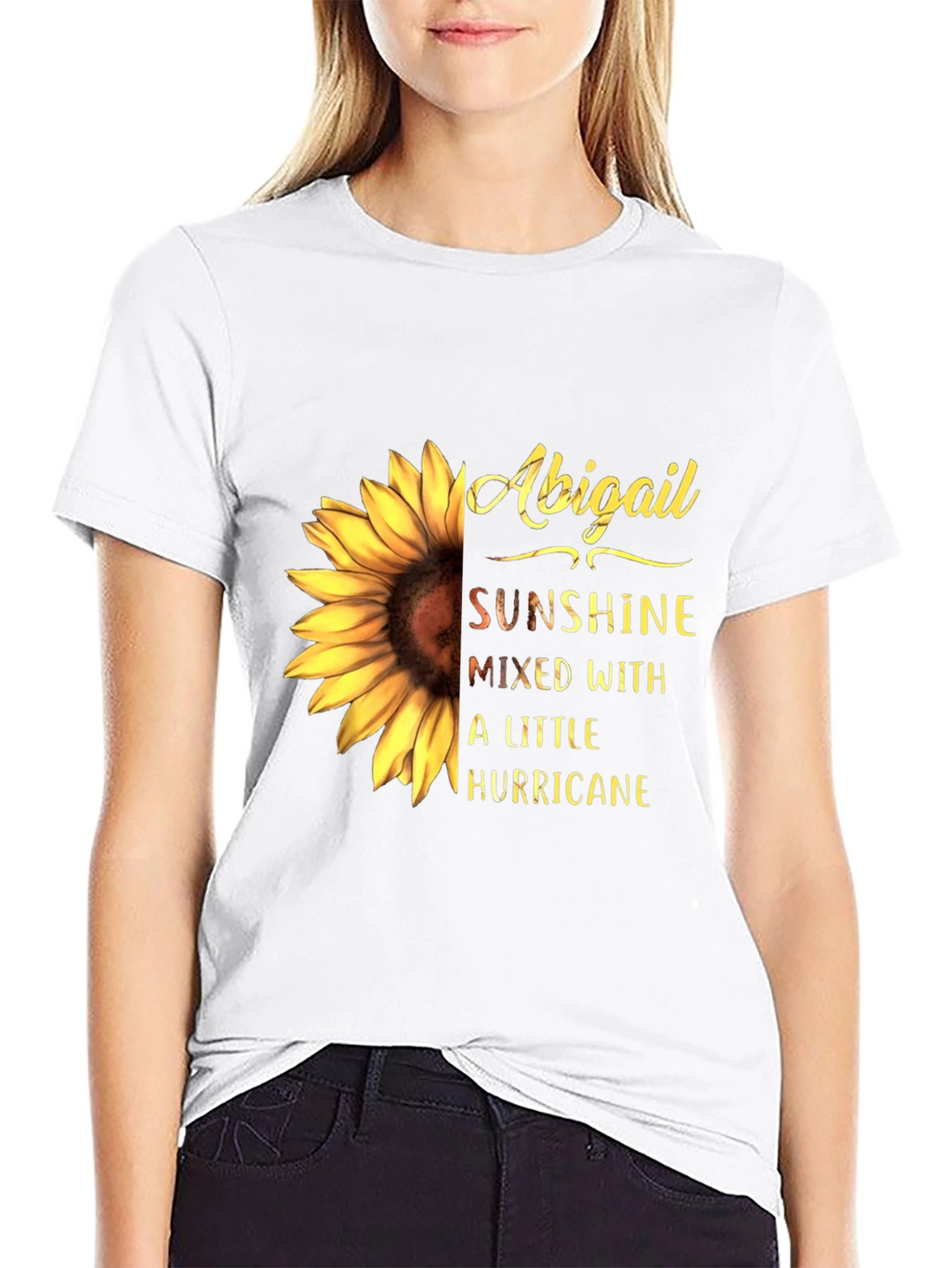 Sunflower Abigail Tee - Sunshine and Hurricane