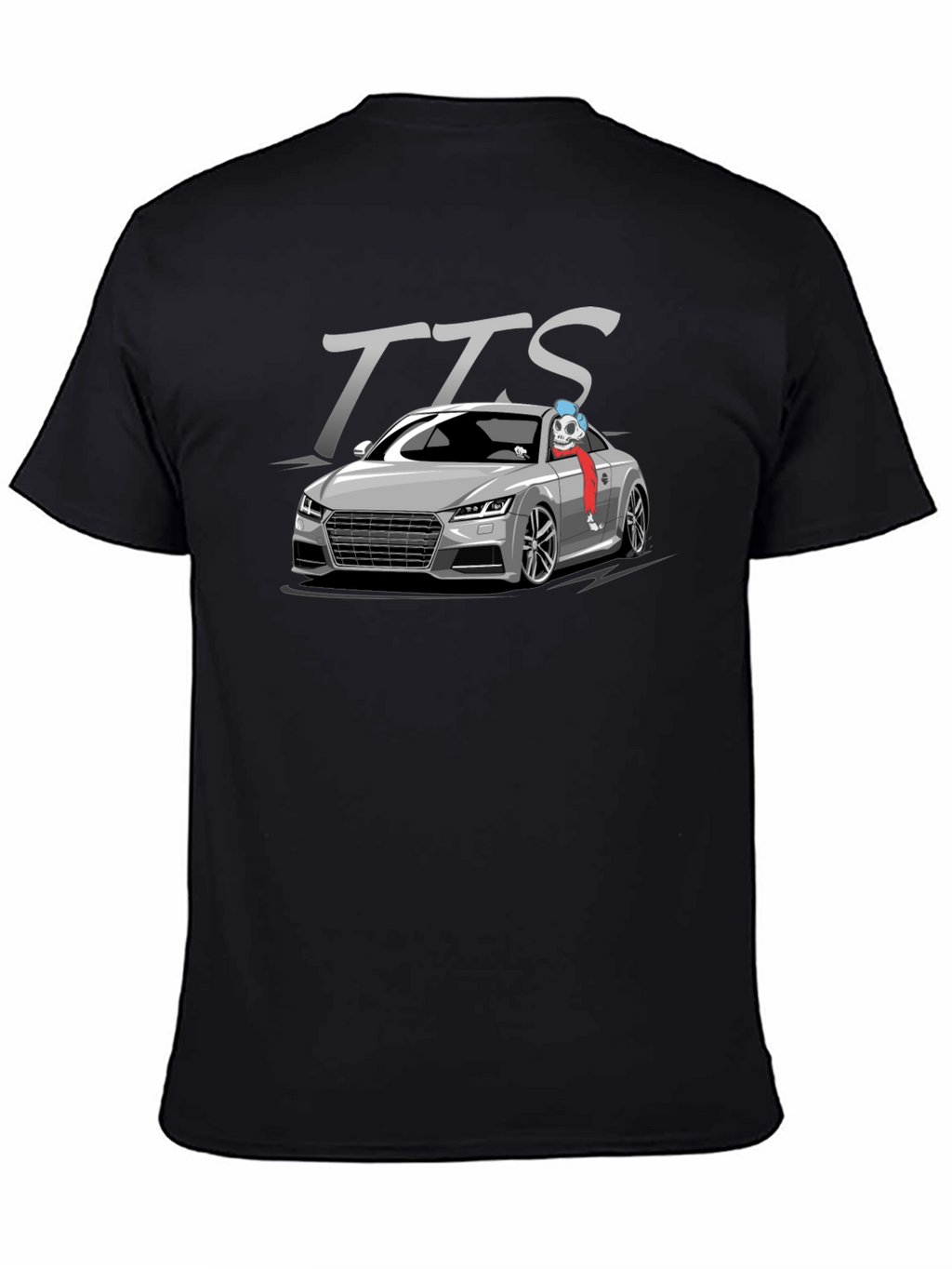 TTS Car T-Shirt - Black Graphic Tee