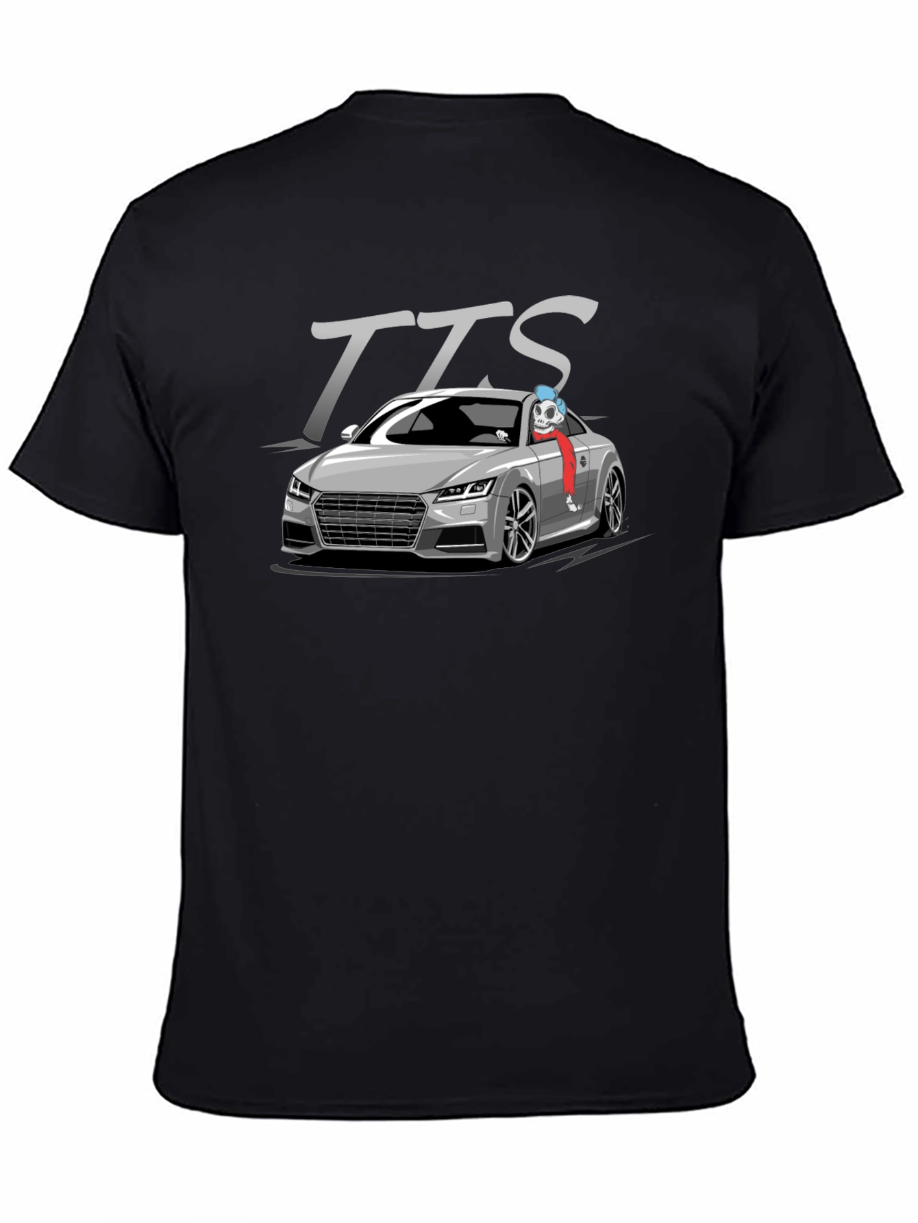 TTS Car T-Shirt - Black Graphic Tee