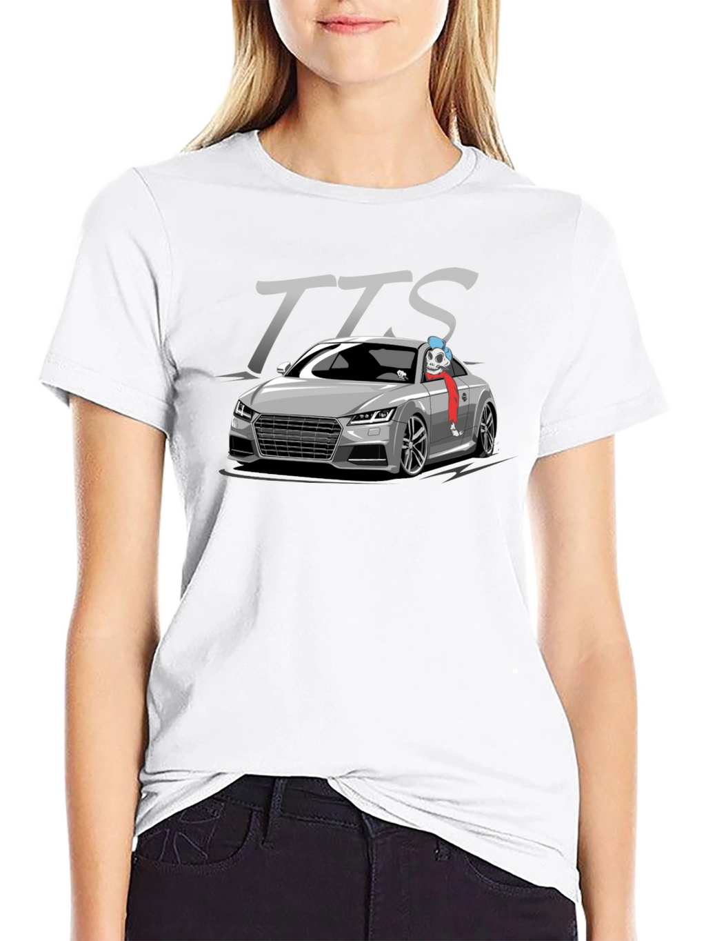 TTS Car T-Shirt - Black Graphic Tee